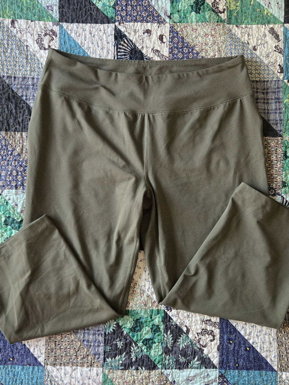 Lands' End Capri Straight Leg Leggings